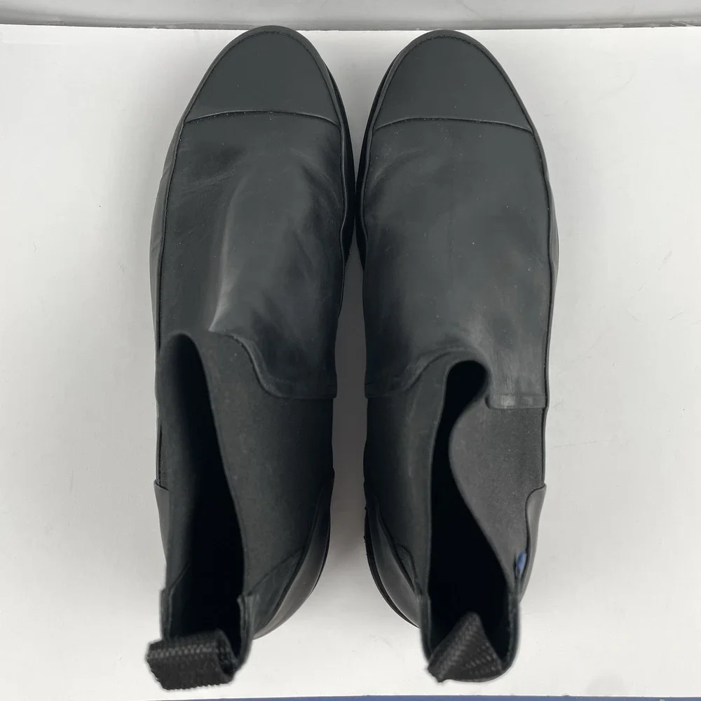 Jack Erwin Armored Chelsea Boots Mens Black Leather Winter Combat - Size 11.5